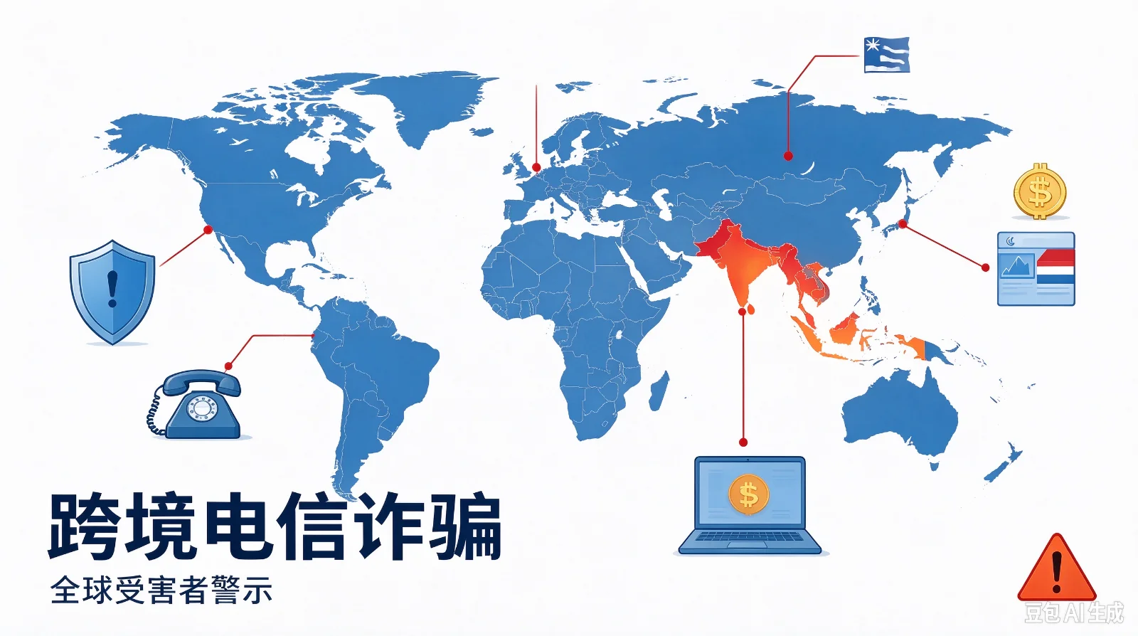 为什么东南亚的诈骗园区那么多?是只有中国人被骗还是其他国家也有?